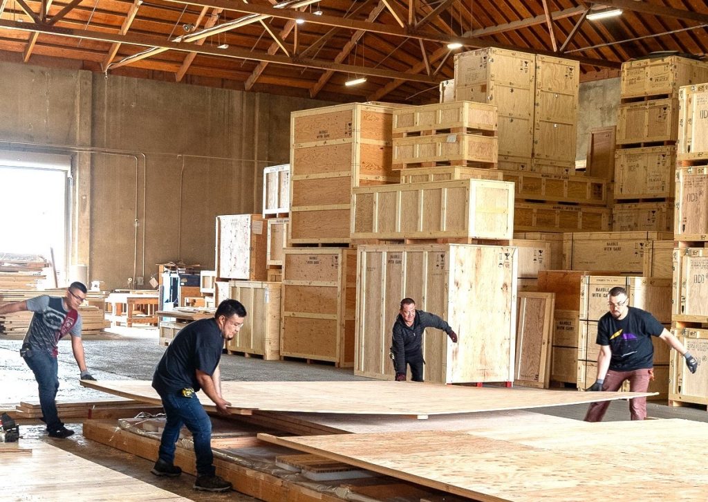 packaging and crating in silicon valley